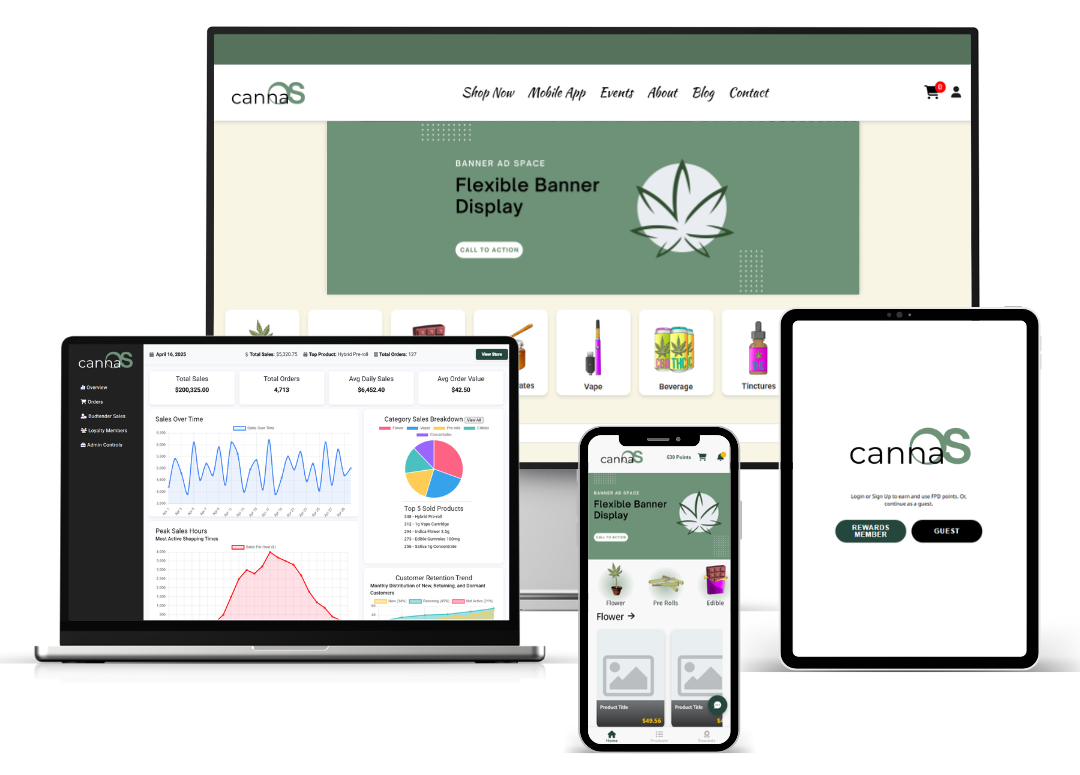 CannaOS App Display